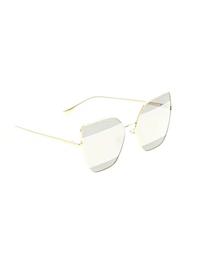 Pre-owned Fendi Sunglasses In Gold