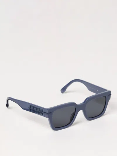 Fendi Sunglasses Men  In Blue