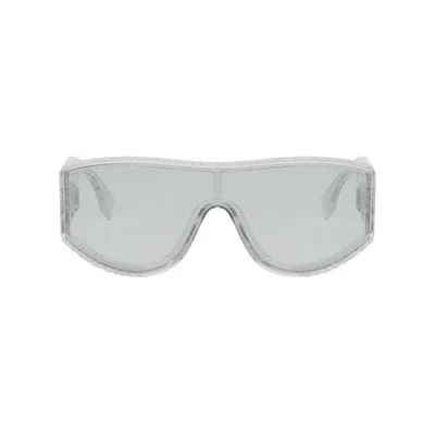 Fendi Sunglasses In Trasparente/silver