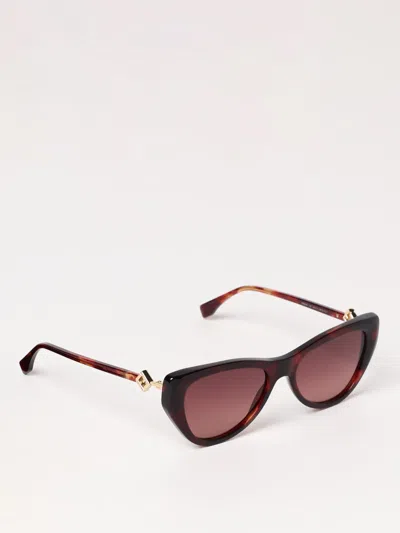 Fendi Sunglasses Woman  In Brown