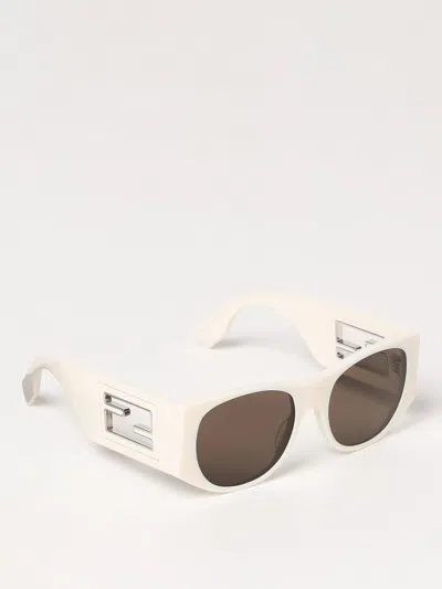 Fendi Sunglasses Woman  In White