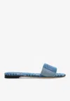 Fendi Logo-embroidered Slides