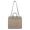 Fendi Sunshine Ff-pattern Print Tote Bag In Grey