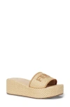 Fendi Slippers Sunshine In Rafia Donna