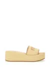 Fendi Slippers Sunshine In Rafia Donna