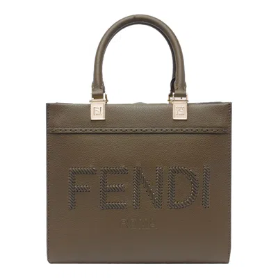 fendi-sunshine-handbag-brown-