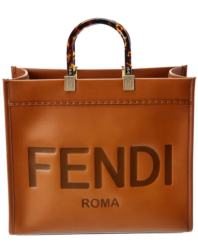 Fendi Sunshine Medium Leather Tote