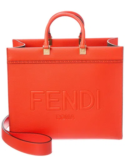 Fendi Sunshine Medium Leather Tote