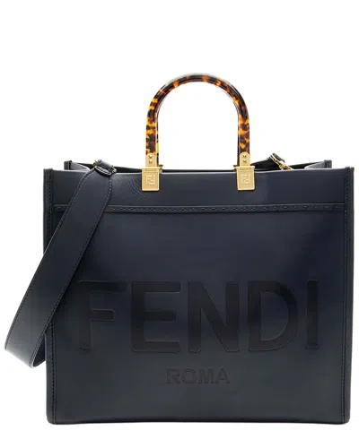 Pre-owned Fendi Sunshine Medium Shopper Tote (authentic Pre-loved)