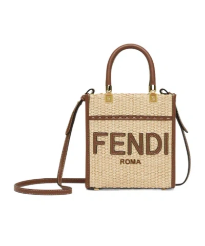 FENDI FENDI SUNSHINE MINI TOTE BAG