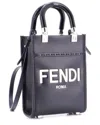 Fendi Sunshine Shopper Tote Leather Mini (authentic Pre-loved)