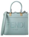 FENDI FENDI SUNSHINE SMALL LEATHER TOTE