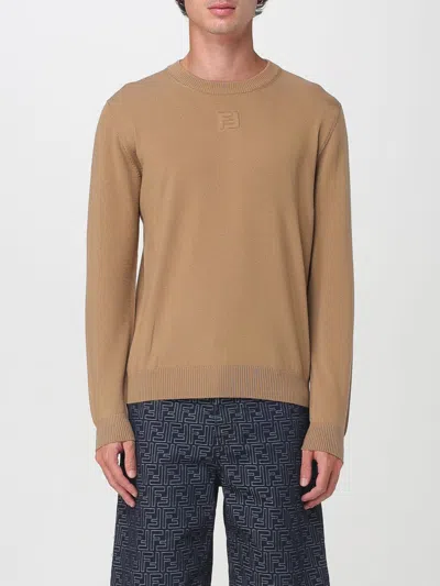 Fendi Sweater  Men Color Brown