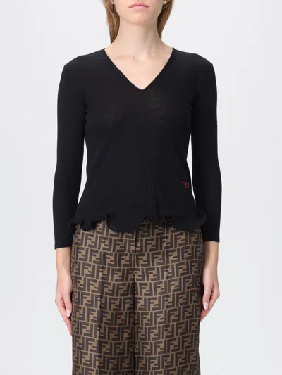 Fendi Sweater  Woman Color Black