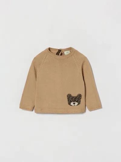 Fendi Babies'  Sweater Kids In Brown