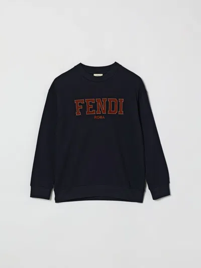 Fendi Sweater Kids  In Black