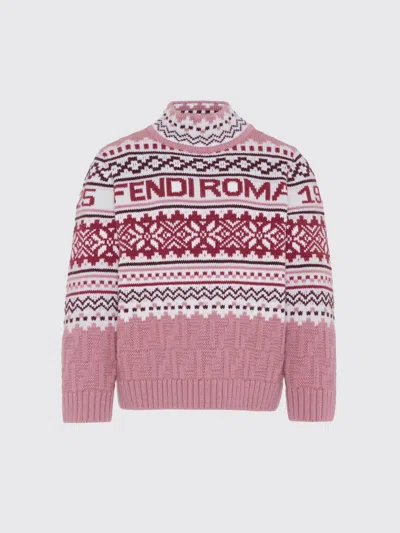 Fendi Sweater Kids  In Pink