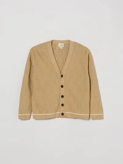 Fendi Sweater Kids In Brown