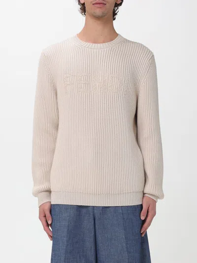 Fendi Sweater Men  In Neutral