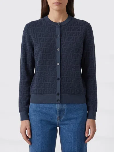 Fendi Sweater Woman  In Blue