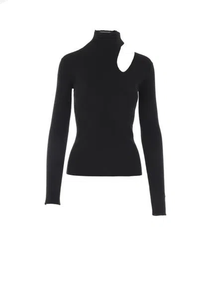 Fendi Sweaters In Black
