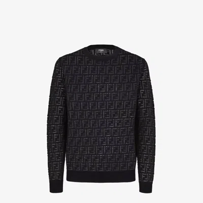 Fendi Sweaters In Black