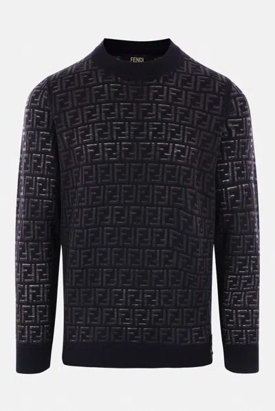 Fendi Sweaters In Black