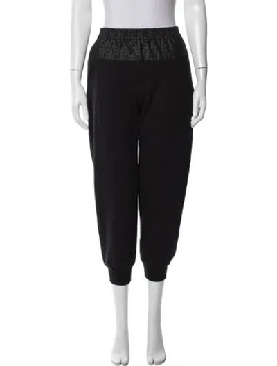 Pre-owned Fendi Sweatpants In Black