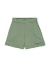 Fendi Shorts In Felpa In Green