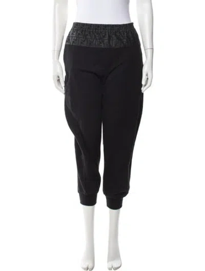 Pre-owned Fendi Sweatpants W/ Tags In Black