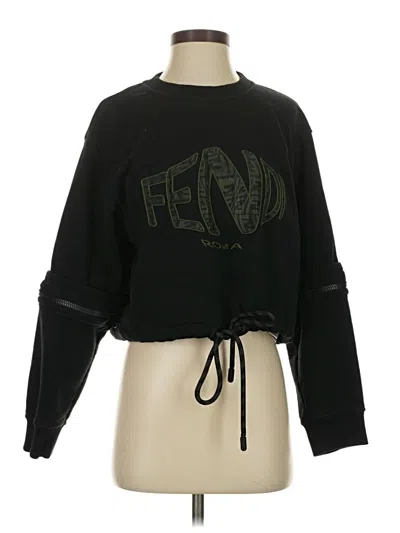 Pre-owned Fendi Sweatshirt In Black