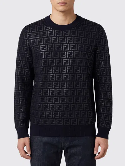 Fendi Sweatshirt Men  In Black