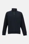 Fendi Half-zip Sweatshirt In Blue