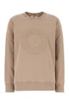 Fendi Felpa Oversize In Cotone Cappuccino  Donna