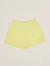 Fendi Sweatshorts Shorts In Giallo Chiaro