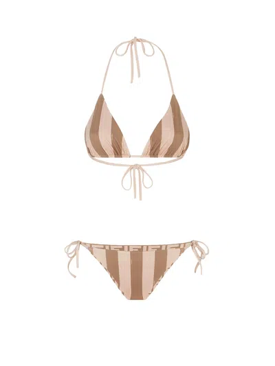 Fendi Swim Costume In Pink