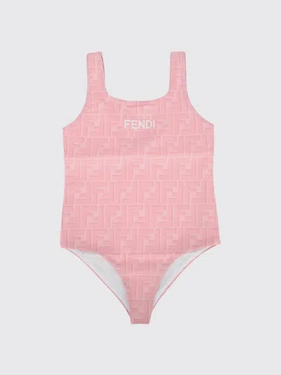 Fendi Swimsuit Kids In Pink