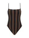 Fendi Swimwear In Tabacco/moro