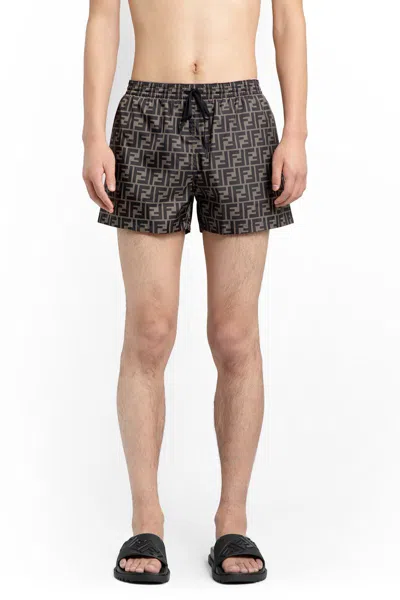 Fendi Swimwear In Black