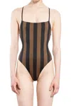 Fendi Swimwear In Brown