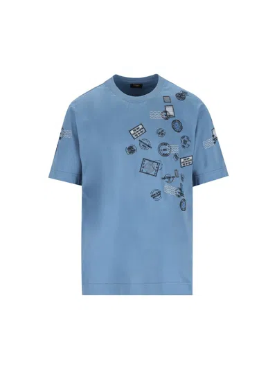 FENDI FENDI T-SHIRT AND POLO SHIRT