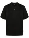 Fendi M.j. Ff Metal T-shirt In Black