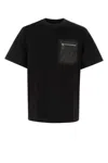 Fendi Crew-neck Cotton T-shirt In Black