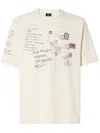 Fendi Graphic Print Crew Neck T-shirt In Multi
