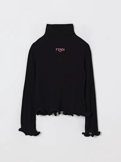 Fendi T-shirt  Kids Color Black