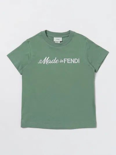 Fendi T-shirt  Kids Kids In Green