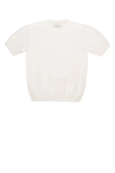 Fendi Kids' T-shirt In Gesso