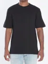 Fendi Monogrammed Geometric Pattern Crew Neck T-shirt In Black