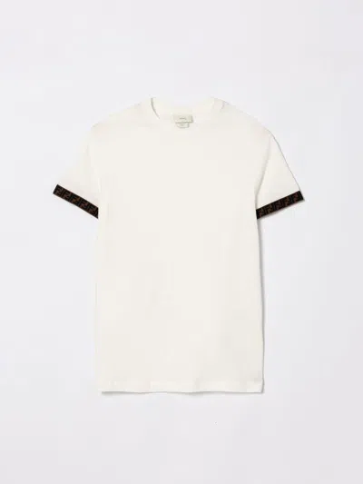 Fendi T-shirt Kids  In Neutral