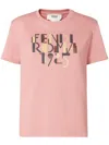 Fendi T-shirt In Pink